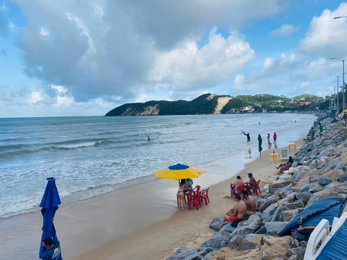 Suites Natal Plaza 4 Estrelas - Vista Mar - Ponta Negra Exteriör bild