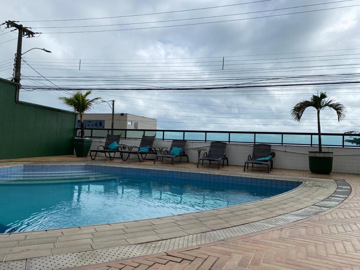 Suites Natal Plaza 4 Estrelas - Vista Mar - Ponta Negra Exteriör bild