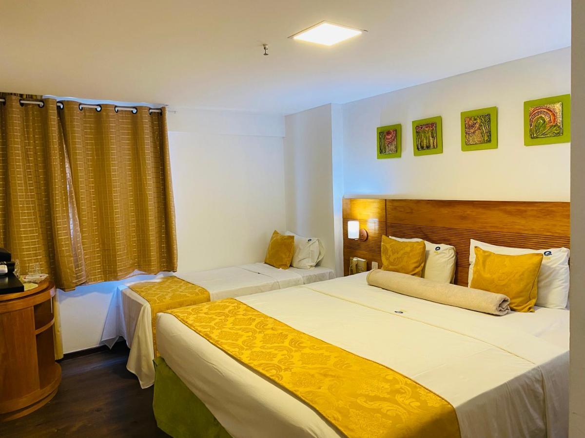 Suites Natal Plaza 4 Estrelas - Vista Mar - Ponta Negra Exteriör bild