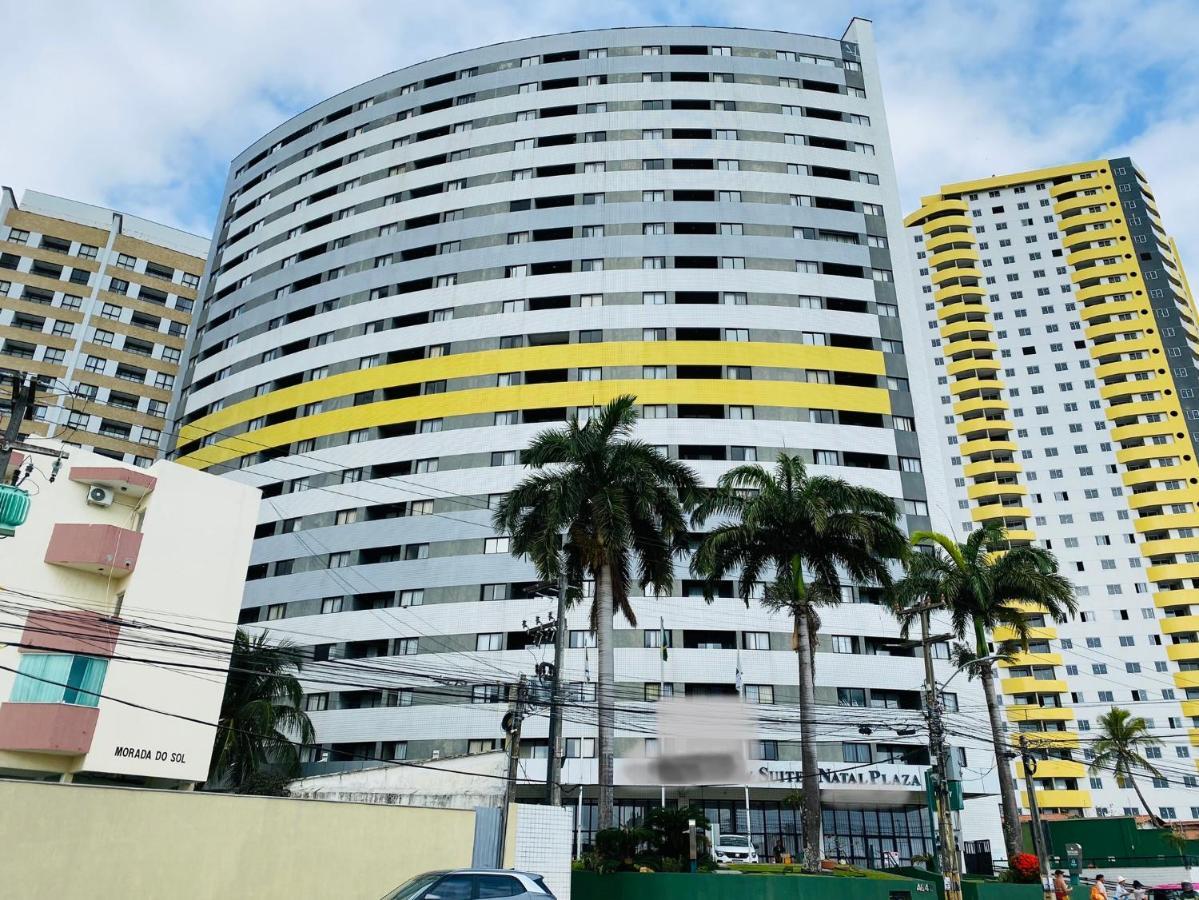 Suites Natal Plaza 4 Estrelas - Vista Mar - Ponta Negra Exteriör bild